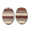 Wenge Wood & Sandalwood & White Ash Pendants WOOD-F013-02-2