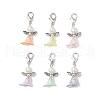 Acrylic Angel Pendant Decorations HJEW-JM02865-01-1