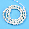 Natural Cultured Freshwater Pearl Beads Strands PEAR-N012-02Y-01-2