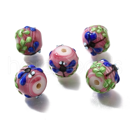 Handmade Lampwork Beads LAMP-K042-08B-1