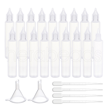 BENECREAT PE Squeeze Bottle Kits AJEW-BC0001-43-1