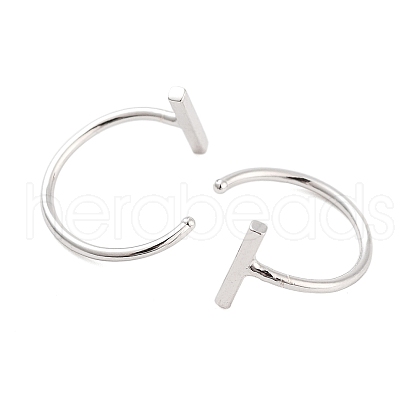999 Fine Silver Stud Earrings for Women EJEW-F342-08P-1