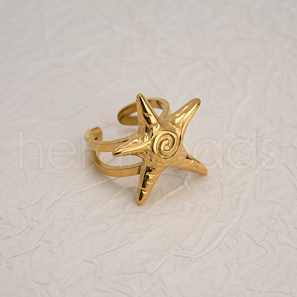 Fashionable Adjustable Brass Cuff Rings FS-WG7C9A7-02-1