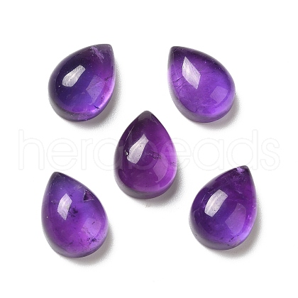 Natural Amethyst Cabochons G-H282-02C-1