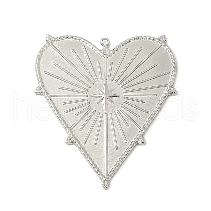 304 Stainless Steel Pendants STAS-V015-24P-1