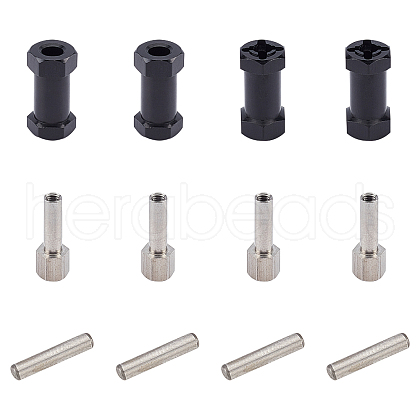 AHANDMAKER 4 Sets Alloy Suspension Frame with Iron Findings AJEW-GA0003-20-1