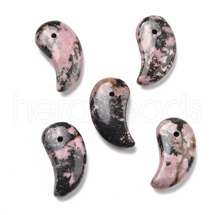 Natural Rhodonite Pendants G-C241-01B-1