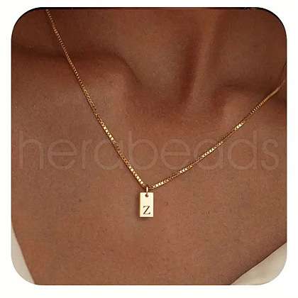 304 Stainless Steel Box Chain Necklaces FS-WG1FEB4-02-1