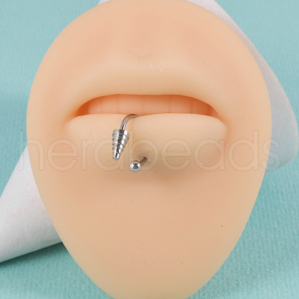 304 Stainless Steel Spike Cone Hoop Lip Rings FS-WG8FC2A-03-1