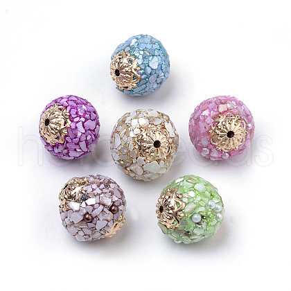 Handmade Indonesia Beads X-IPDL-S053-50-1