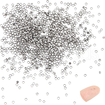 Unicraftale 1000Pcs 304 Stainless Steel Spacer Beads STAS-UN0054-13-1