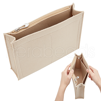Wool Felt Purse Organizer Insert DIY-WH0304-350-1