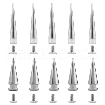 Gorgecraft 30 Sets 2 Style Alloy Rivets Set PALLOY-GF0001-07-1