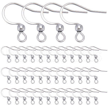 SUNNYCLUE 200Pcs 304 Stainless Steel French Earring Hooks STAS-SC0006-36P-1