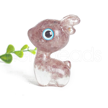 Resin Deer Display Decoration PW-WG46814-03-1