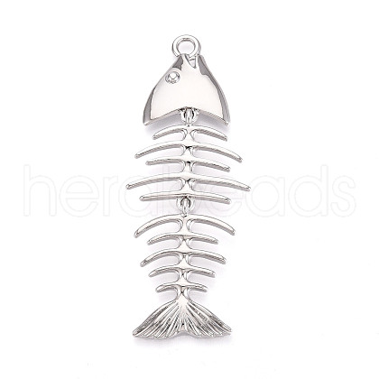 Brass Big Pendants KK-N268-02P-1