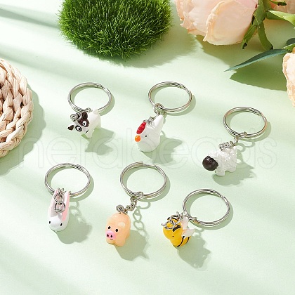 Opaque Resin Keychain KEYC-JKC01260-1