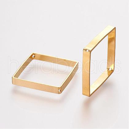 Brass Bead Frames KK-F695-04G-1