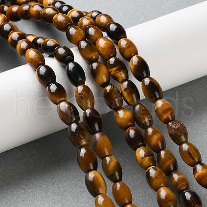 Natural Tiger Eye Beads Strands G-B135-A01-01-1