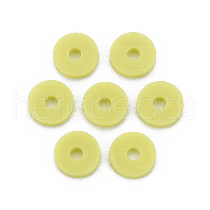 Eco-Friendly Handmade Polymer Clay Beads CLAY-R067-8.0mm-B10-1