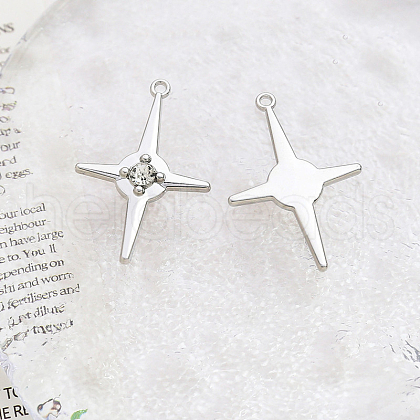 Alloy Pendant with Rhinestone INS-PW0001-09I-P01-1