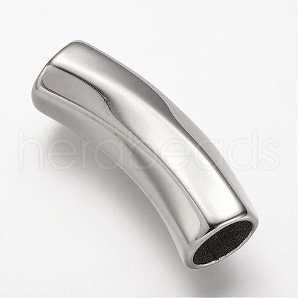 Tarnish Resistant 304 Stainless Steel Tube Beads STAS-F063-06-1