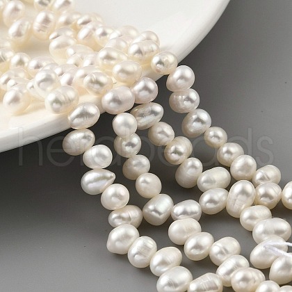 Natural Cultured Freshwater Pearl Beads Strands PEAR-A006-27-1