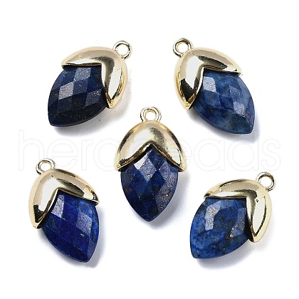 Natural Dyed Lapis Lazuli Pendants G-U019-03A-11-1