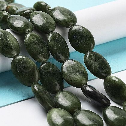 Natural Xinyi Jade/Chinese Southern Jade Beads Strands G-L164-A-32-1