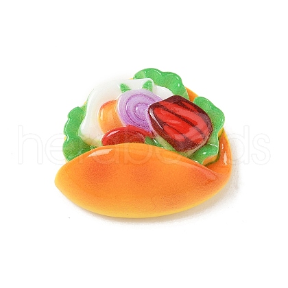 Cute Opaque Resin Cabochons RESI-L046-D04-1