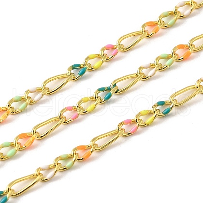Brass Figaro Chains CHC-F020-13G-07-1