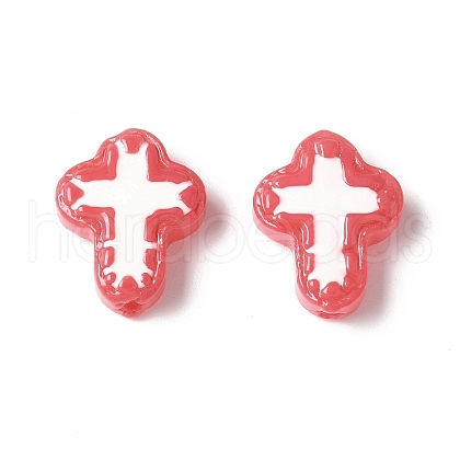 Handmade Lampwork Enamel Beads BLOW-D300-06C-1
