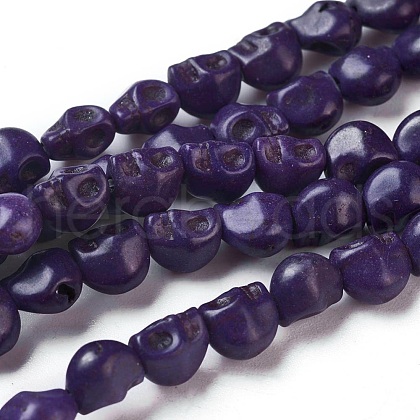 Dyed Synthetic Turquoise Bead Strands G-M145-16-A-1