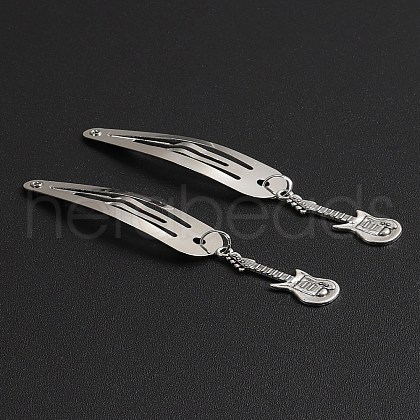 Alloy Snap Hair Clips PW-WG871EF-02-1