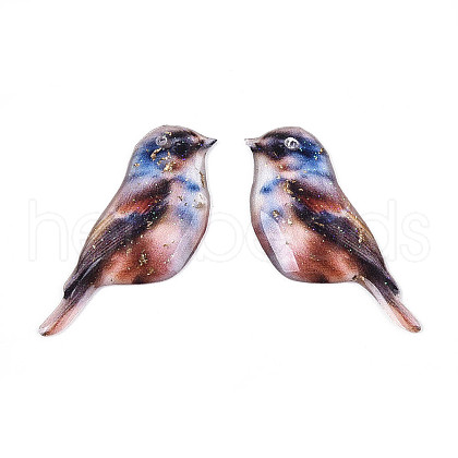 Epoxy Resin Pendants RESI-N045-01A-1