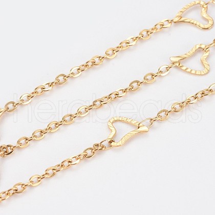 Ion Plating(IP) 304 Stainless Steel Cable Chains CHS-E020-02G-1
