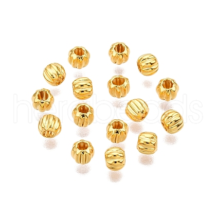 925 Sterling Silver Corrugated Beads STER-T007-96G-1
