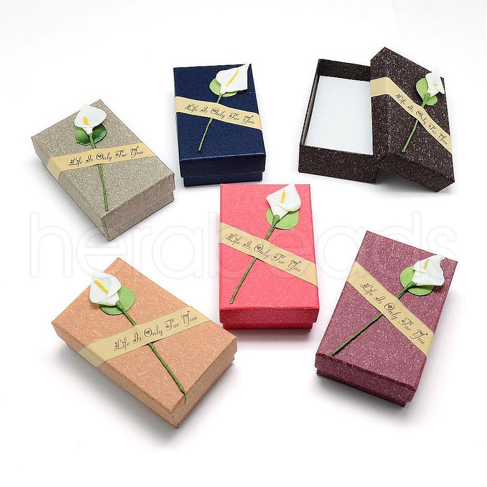 Wholesale 12 pcs Cardboard Jewelry Boxes for Handcrafted Bracelets