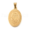 304 Stainless Steel Pendants STAS-K394-04G-10-1