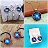SUNNYCLUE Glass Cabochons GGLA-SC0001-07A-5
