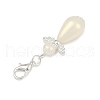 Angel ABS Plastic Imitation Pearl Pendant Decorations HJEW-JM03422-6
