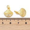 Brass Micro Pave Cubic Zirconia Pendants KK-U073-04G-3
