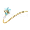 Alloy Hook Bookmarks AJEW-MZ00005-03-4