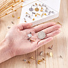 304 Stainless Steel Stud Earring Findings STAS-TA0004-38-8