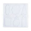 Geometric Tag Bag Keychain Silicone Mold SIMO-S001-05G-2