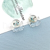 Luminous Transparent Resin Pendants RESI-A022-02B-2