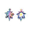 Rainbow Color Alloy Pendants PALLOY-N156-215-3