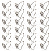 CHGCRAFT 24Pcs Tibetan Style Alloy Pendants FIND-CA0003-25B-1