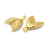 Ion Plating(IP) 304 Stainless Steel Pendants STAS-R122-09G-3