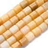 Natural Topaz Jade Beads Strands G-R015-A02-2
